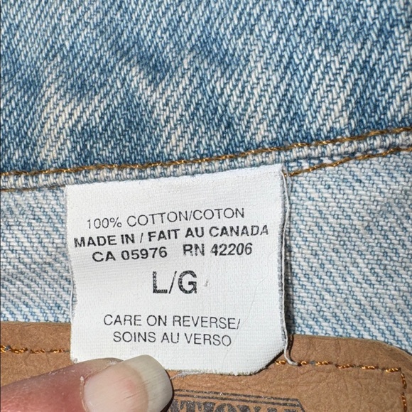 Rare Vintage 1984-1995 Authentic Star Trek "USS Voyager" Crew Denim Vest -Size L - Picture 7 of 10